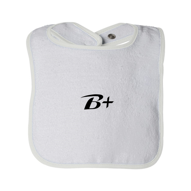 Infant Contrast Trim Terry Bib