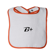 Infant Contrast Trim Terry Bib