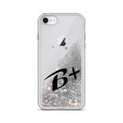 Liquid Glitter Black Phone Case
