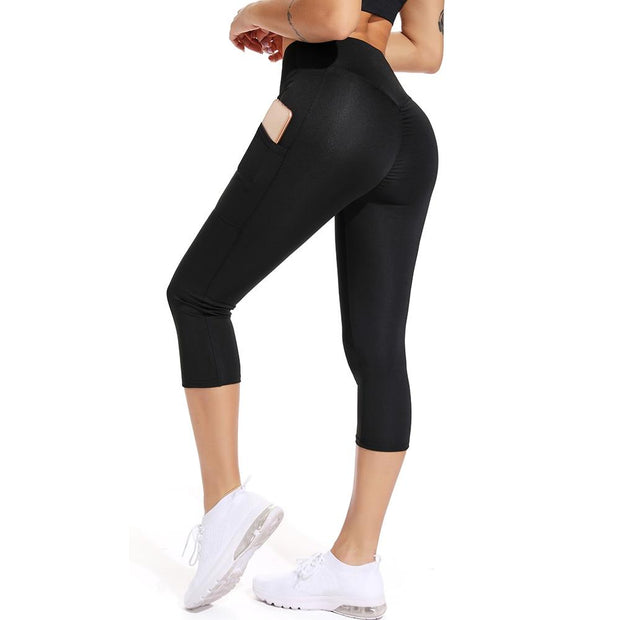 High Waist Push Up Legging with Pockets