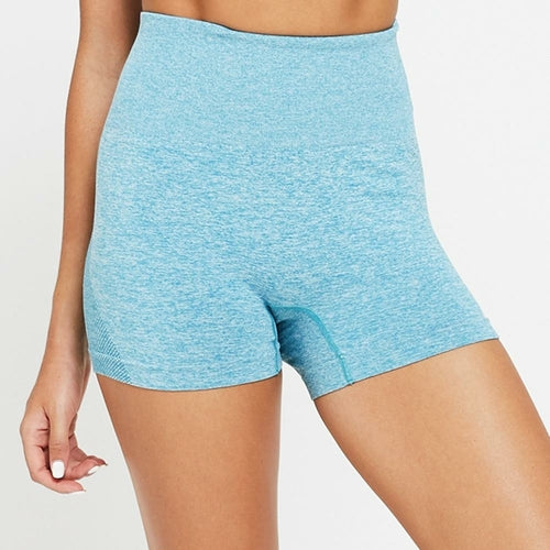 High Waist Seamless Gym Shorts