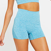 High Waist Seamless Gym Shorts