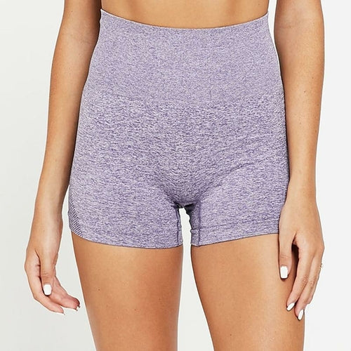 High Waist Seamless Gym Shorts