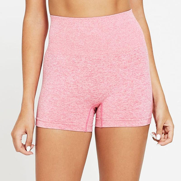 High Waist Seamless Gym Shorts