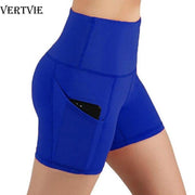 Women High Waist Sports Shorts