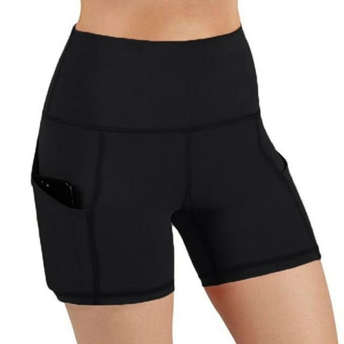 Women High Waist Sports Shorts