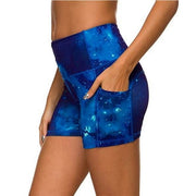 Women High Waist Sports Shorts