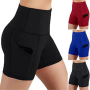 Women High Waist Sports Shorts