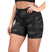 Women High Waist Sports Shorts
