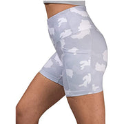 Women High Waist Sports Shorts