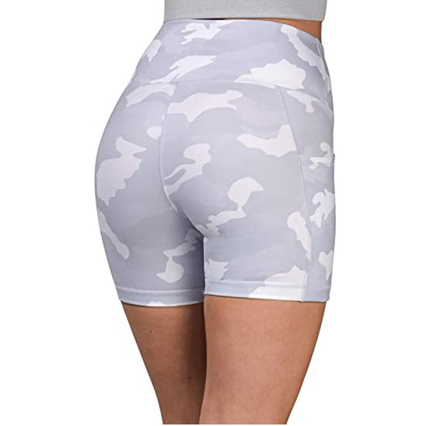 Women High Waist Sports Shorts