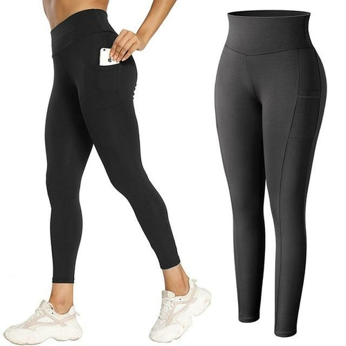 High Waist Leggings With Pocket