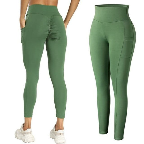 High Waist Leggings With Pocket