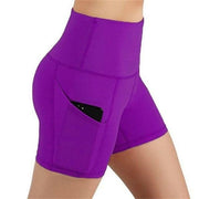 Women High Waist Sports Shorts