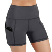 Women High Waist Sports Shorts