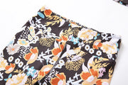 Flower Print Yoga Fitness Clothing
