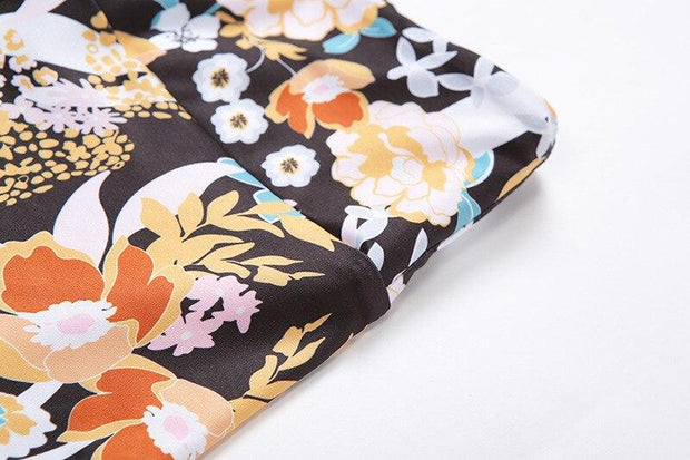 Flower Print Yoga Fitness Clothing