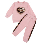 Leopard Heart Printed Clothes