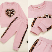 Leopard Heart Printed Clothes