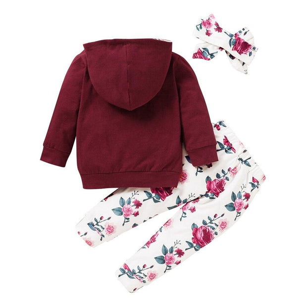 3Pcs Winter Girls Clothing