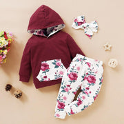3Pcs Winter Girls Clothing