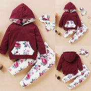 3Pcs Winter Girls Clothing