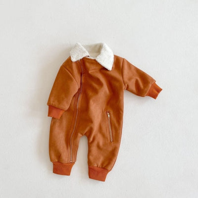 Warm winter coveralls Romper
