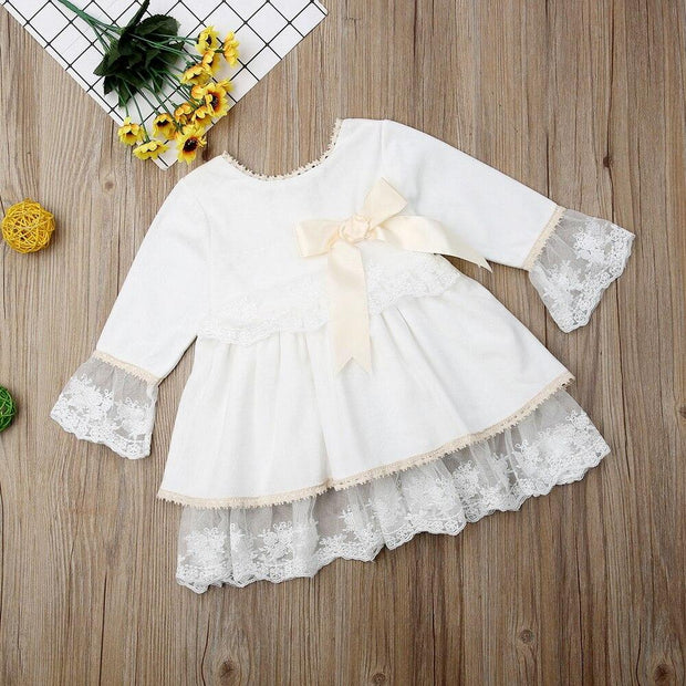 Velvet Christmas Lace Dress