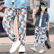 Printed Girls Pants