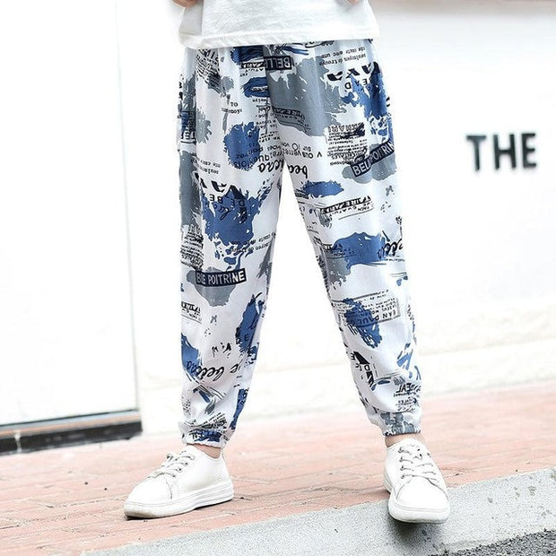 Printed Girls Pants